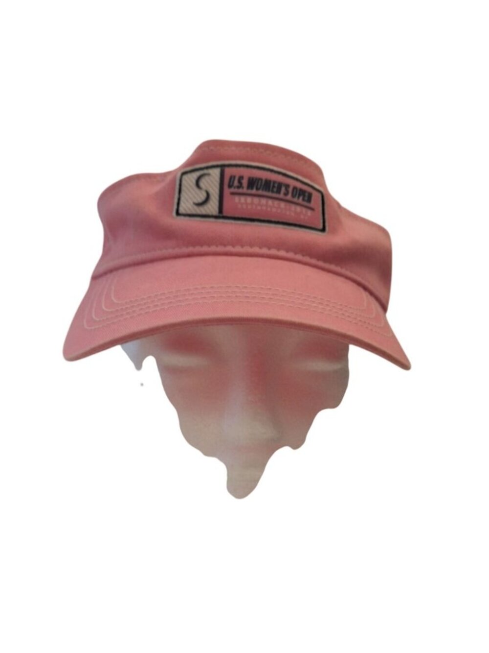Ahead Vintage 2013 US Women's Open Pink Golf Visor Sebonack Preppy Coastal